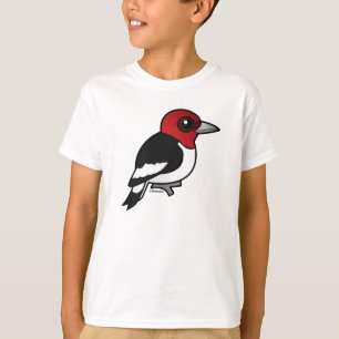 Birdorable Red-headed Woodpecker T-Shirt