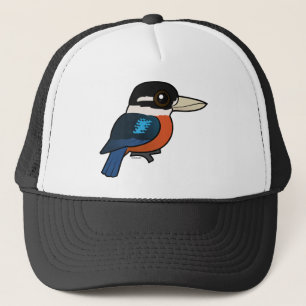 Birdorable Rufous-bellied Kookaburra Trucker Hat