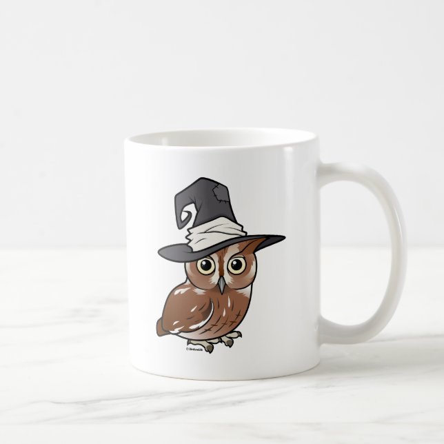 Birdorable Screech Owl Witch Coffee Mug (Right)