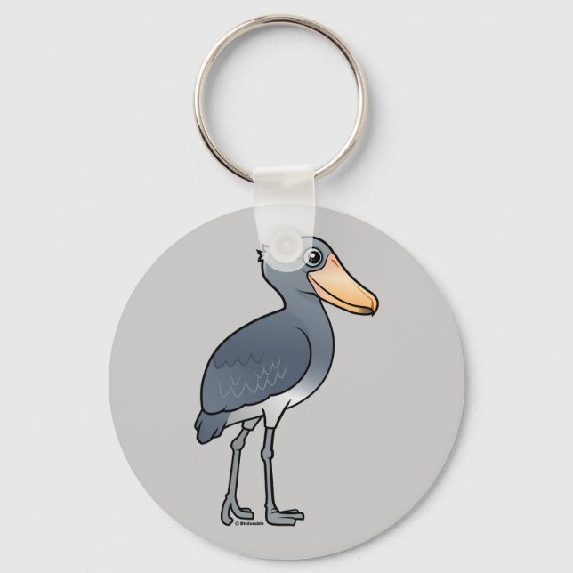 Birdorable Shoebill Key Ring (Front)