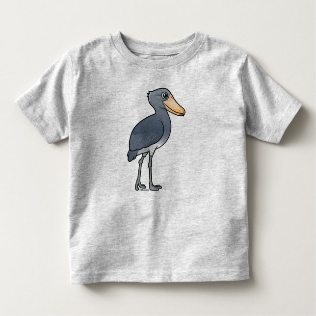 Birdorable Shoebill Toddler T-Shirt (Front)