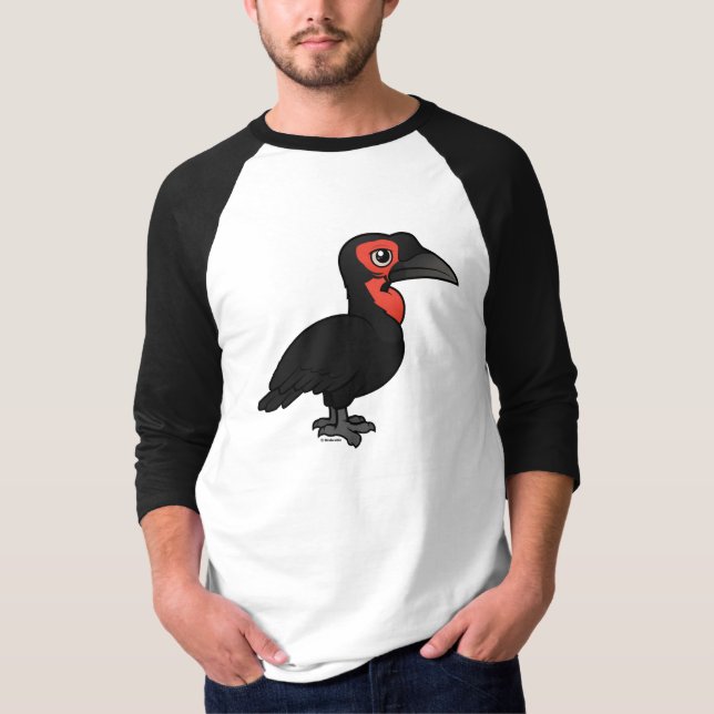 Birdorable Southern Ground Hornbill T-Shirt (Front)