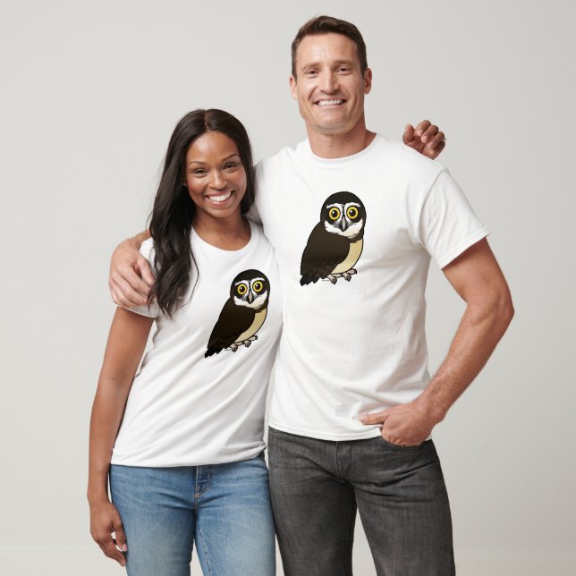 Birdorable Spectacled Owl T-Shirt (Unisex)
