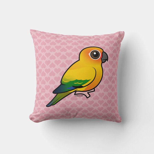 Birdorable Sun Parakeet Cushion (Front)