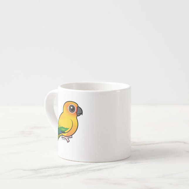 Birdorable Sun Parakeet Espresso Cup (Front Left)