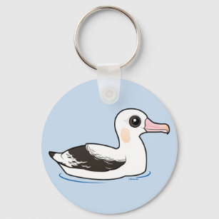Birdorable Wandering Albatross Key Ring