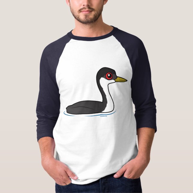 Birdorable Western Grebe T-Shirt (Front)
