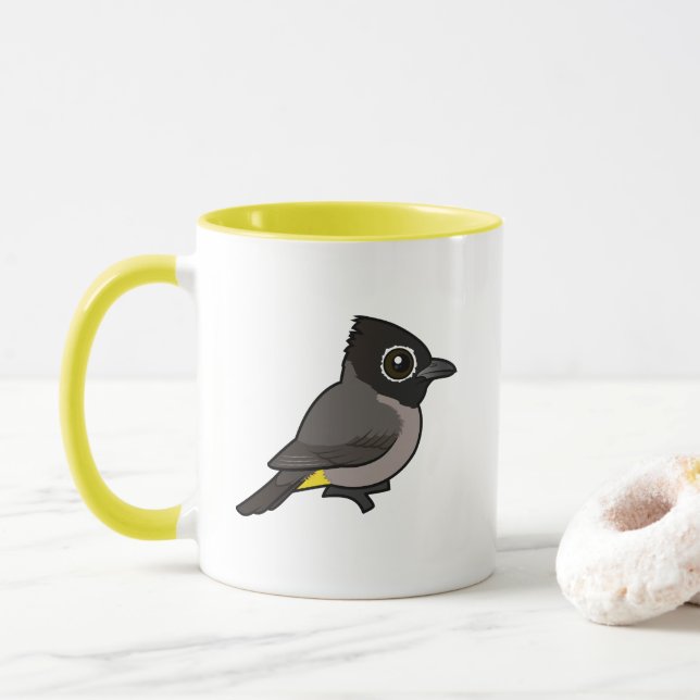 Birdorable White-spectacled Bulbul Mug (With Donut)