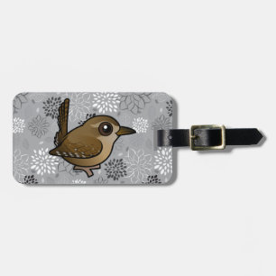 Birdorable Winter Wren Luggage Tag