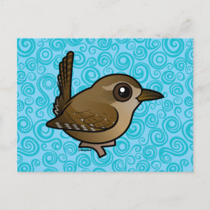 Birdorable Winter Wren Postcard
