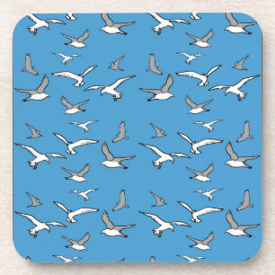 Birds - a Flock of Seagulls Coaster