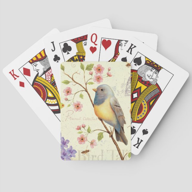 Birds and Bees Playing Cards (Back)