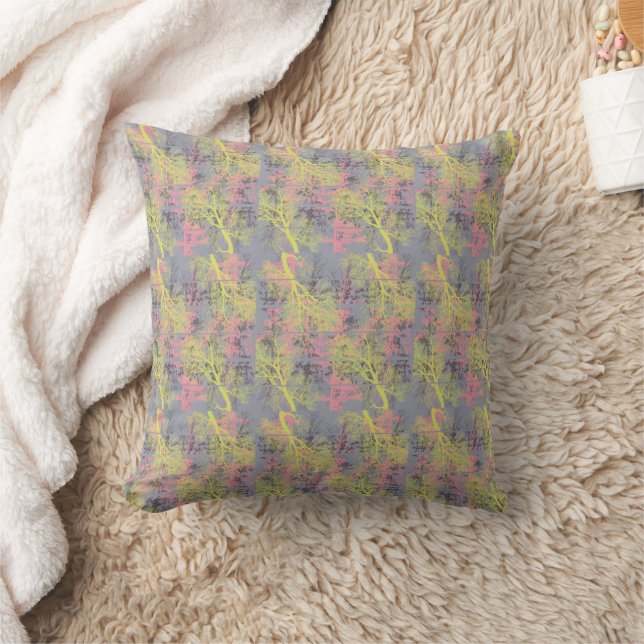 Birds and Berries Colour Inspired Cushion (Blanket)