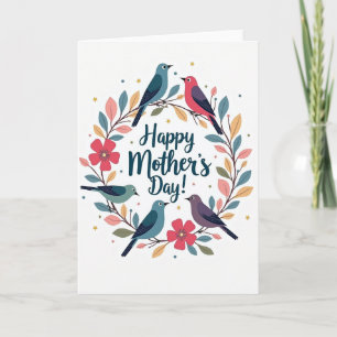 Birds And Blossoms Card