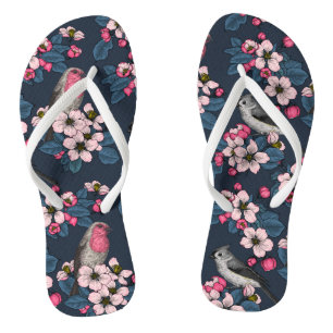 Birds and Blossoms Thongs