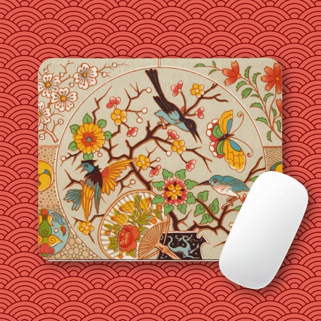 Birds and Butterflies Mousepad (Creator Uploaded)