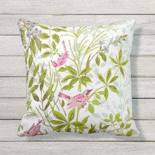 Birds and Butterflies Pillow #2