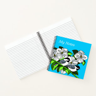 Birds And Flowers Notebook