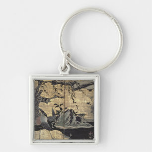 Birds and Flowers of the Four Seasons Key Ring