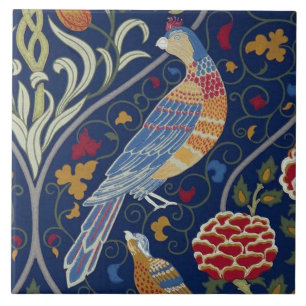 Birds and Flowers, William Morris Ceramic Tile