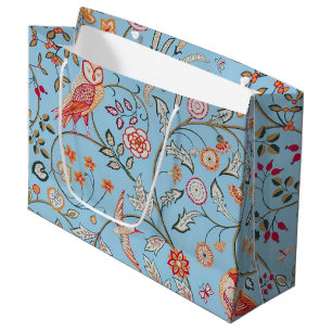 Birds and Flowers, William Morris Large Gift Bag