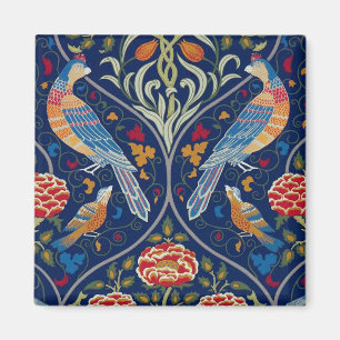 Birds and Flowers, William Morris Magnet