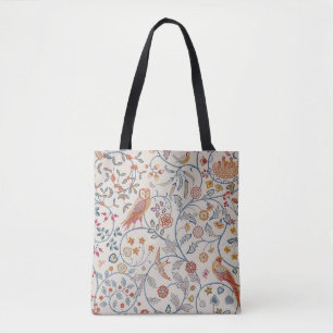Birds and Flowers, William Morris Tote Bag