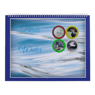 Birds and Water (Large Sized) Calendar
