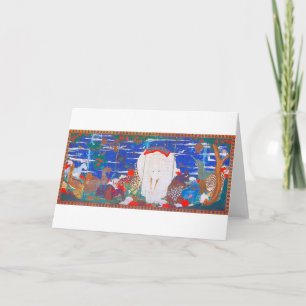 Birds, Animals, and Flowering Plants(Right)Jakuchu Card