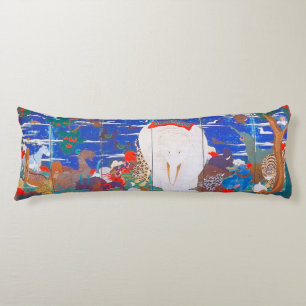 Birds, Animals, & Flowering Plants, Jakuchū Body Cushion