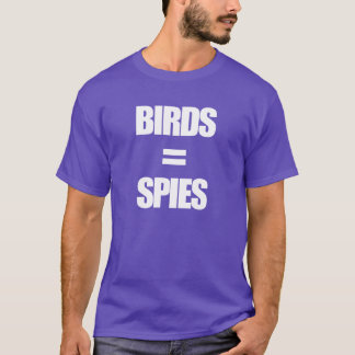 Birds Are not Real Spies vintage T-Shirt
