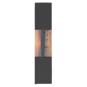 Birds at sunrise short table runner