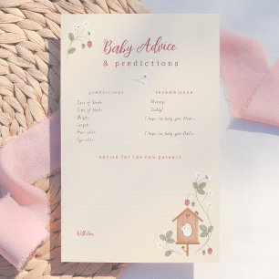 Birds & Berries Baby Predictions & Advice Game