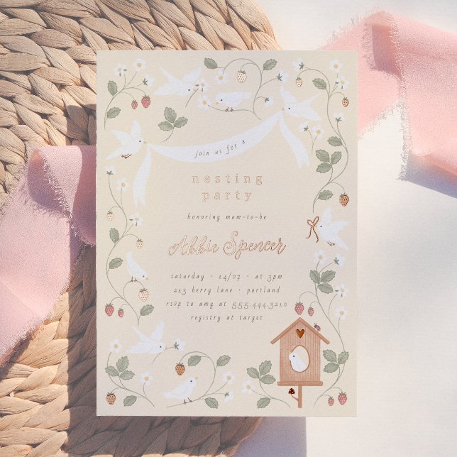 Birds & Berries Nesting Party Baby Shower (Creator Uploaded)