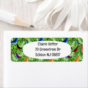 Birds, Birds, Birds  Return Address Label