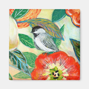 Birds & Butterfiles No 8 Magnet