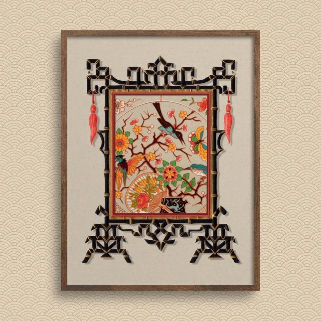 Birds & Butterflies Art Print (Creator Uploaded)