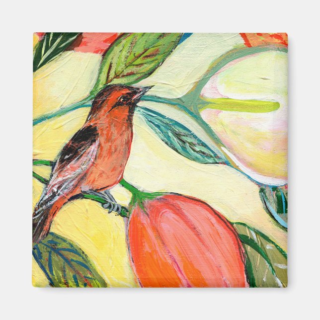 Birds & Butterflies No 7 Magnet (Front)