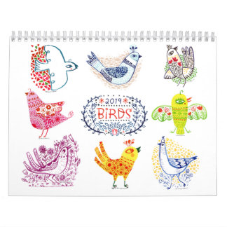 Birds Calendar