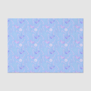 Birds candies blue tissue paper