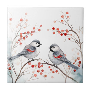 birds  ceramic tile