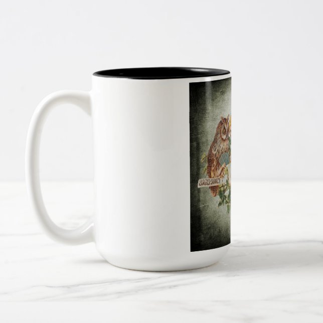 Birds coffee mug (Left)