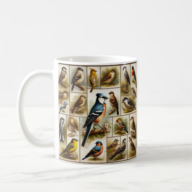 Birds Coffee Mug (Left)