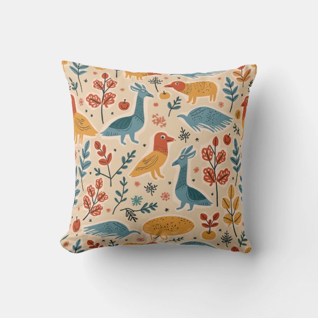 birds cushion (Front)