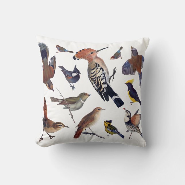 Birds cushion (Front)
