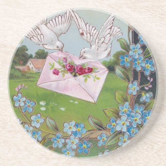 Birds Deliver the Mail Coaster (Front)
