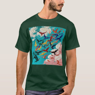 Birds Design friend T-Shirt