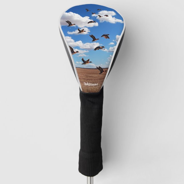 Birds Ducks Driver  Golf Head Cover (Front)