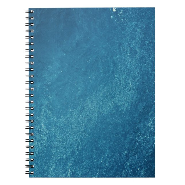 Bird's-eye view of body of water notebook (Front)