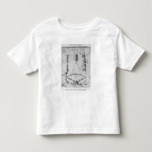 Bird's-eye view of ideal plantation buildings toddler T-Shirt